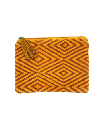 BOLSA PINTURAS TERCIOPELO CALABAZA