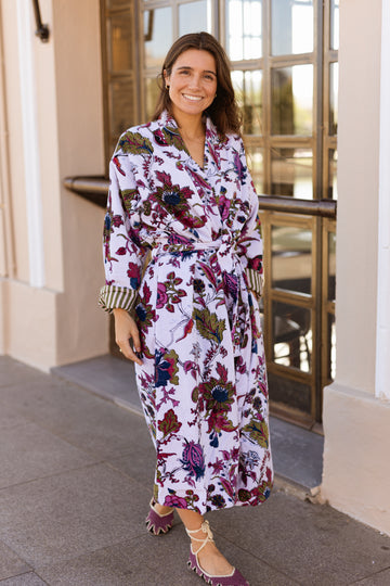KIMONO TERCIOPELO BLANCO