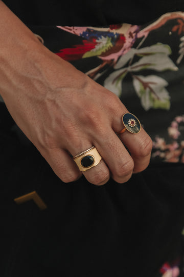 Pink Oval Ring