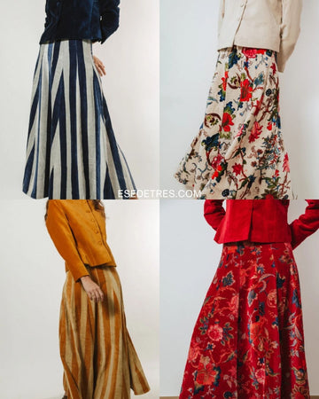 Este invierno, no solo asistas al evento. Sé el look que todos recuerden: falda y chaqueta a juego para invierno