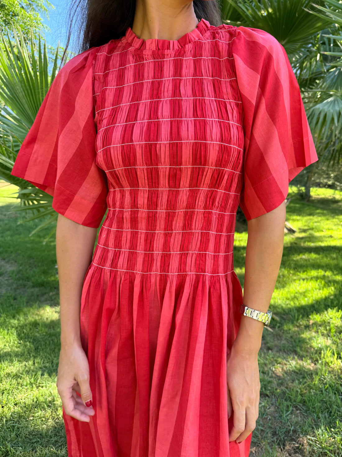 ROBE EN VELOURS BLEU