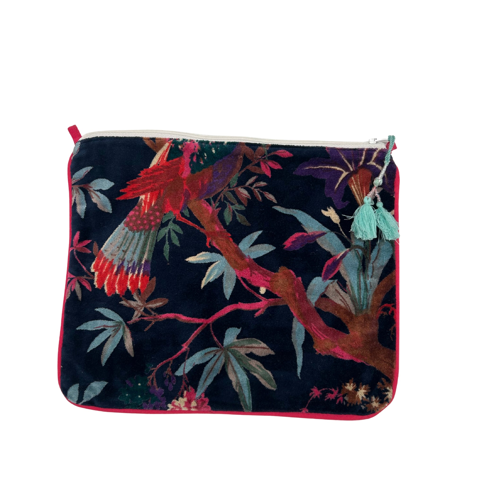 BOLSO DE MANO AZUL MARINO