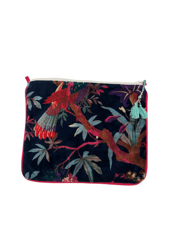 BOLSO DE MANO AZUL MARINO