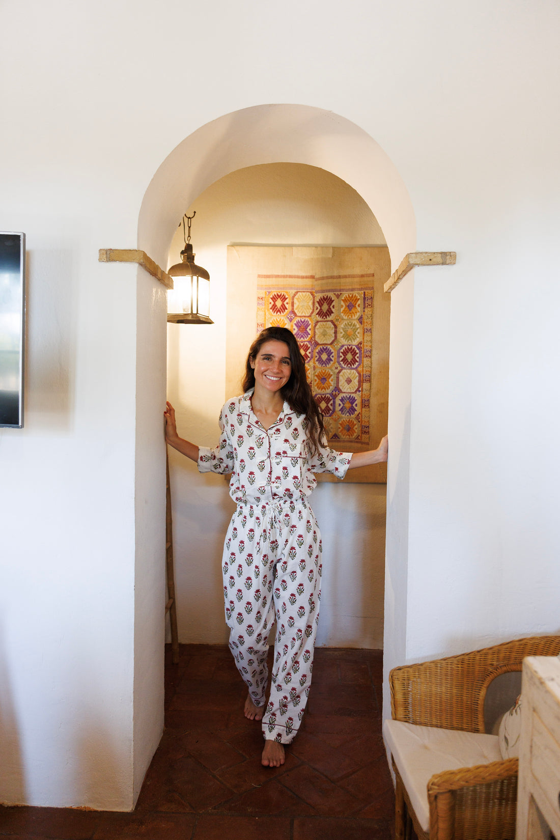 PIJAMA LARGO BUGANVILLA