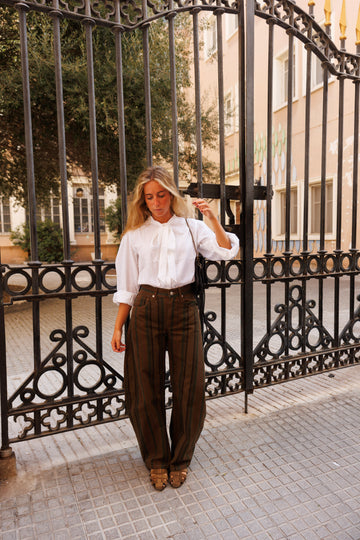 CAMISA LAZO BLANCA