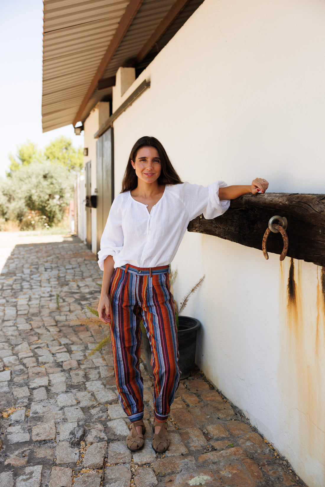 ARGENTINE ORANGE AND BURGUNDY UNDERPANTS