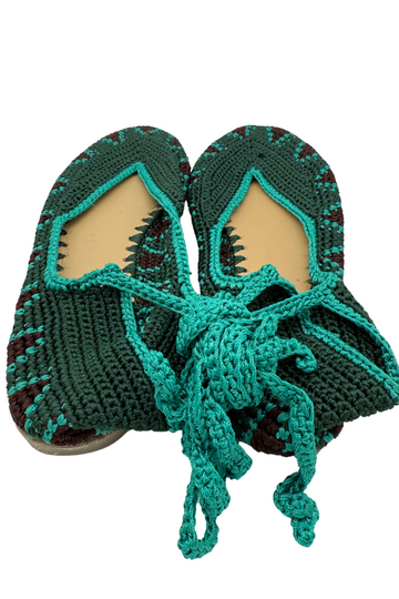 BAILARINA CROCHET TURQUESA