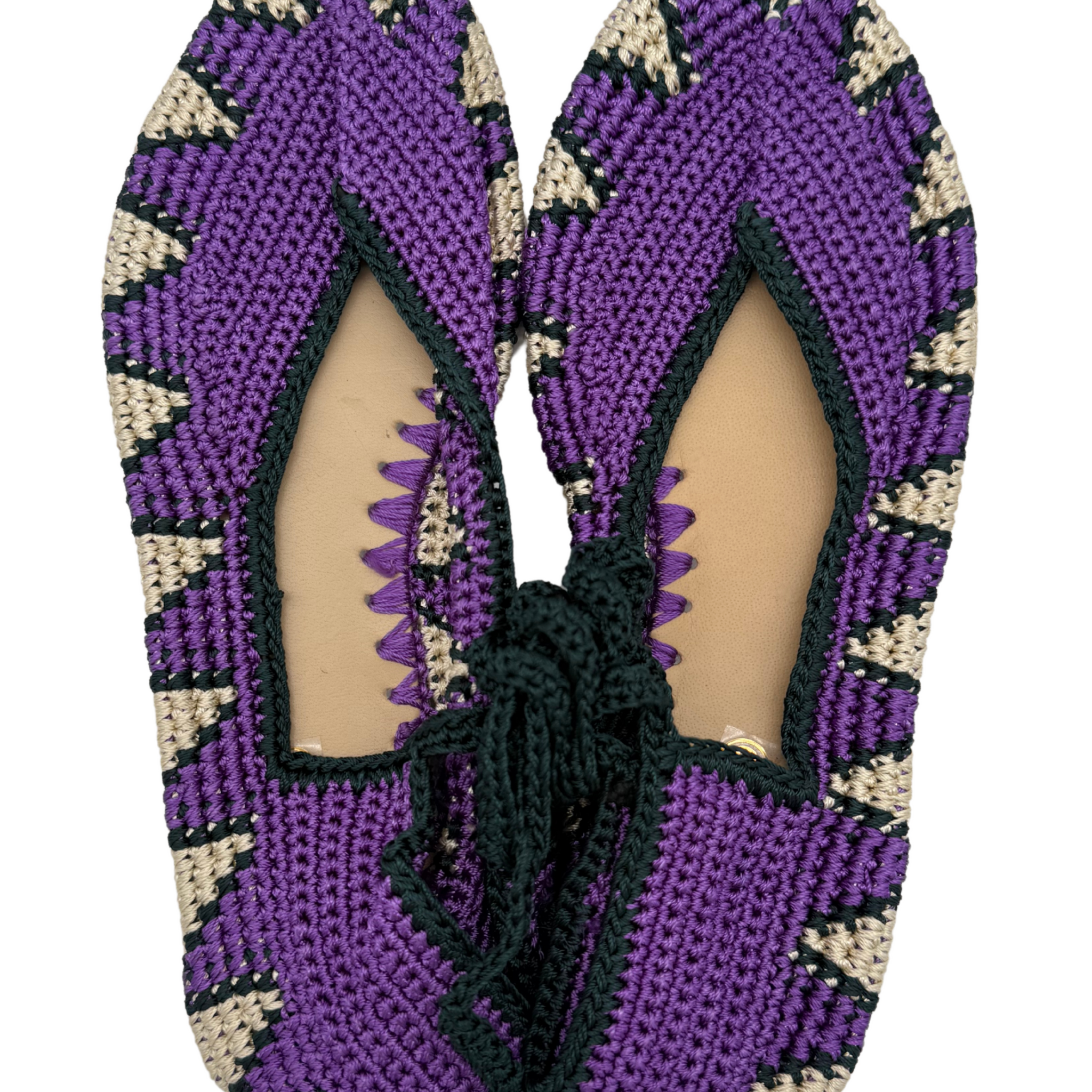 BAILARINA CROCHET MORADA