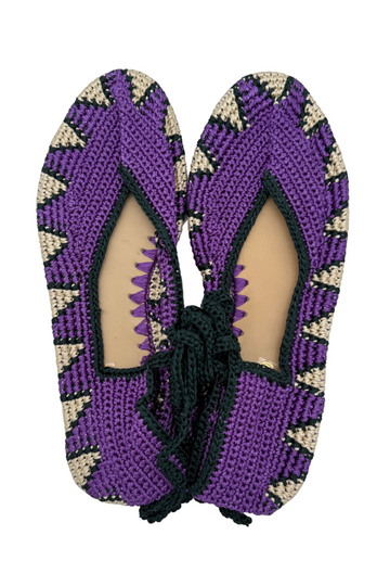 BAILARINA CROCHET MORADA