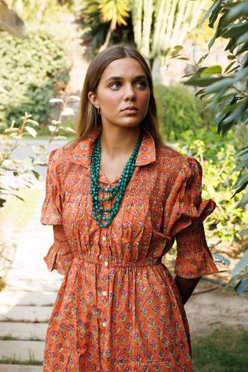 Collar Piedras Verde