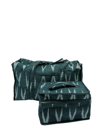 VALISE ET TROUSSE DE TOILETTE MAGENTA