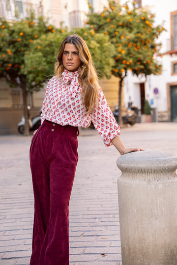 GILET EN VELOURS NOIR