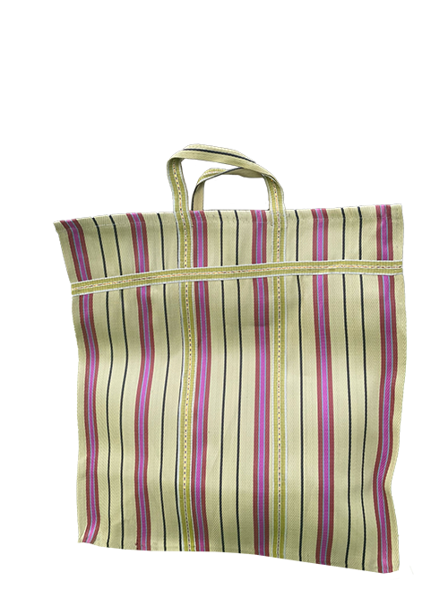 BOLSA NYLON GRANDE ROSA