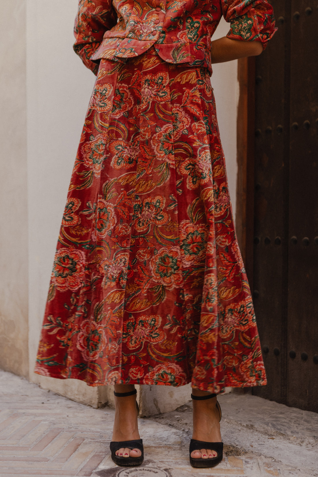 FALDA ESTAMPADA CALDERA