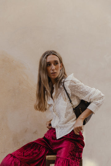 CAMISA DETALLES BLANCA