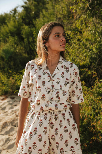 Pyjama à manches courtes