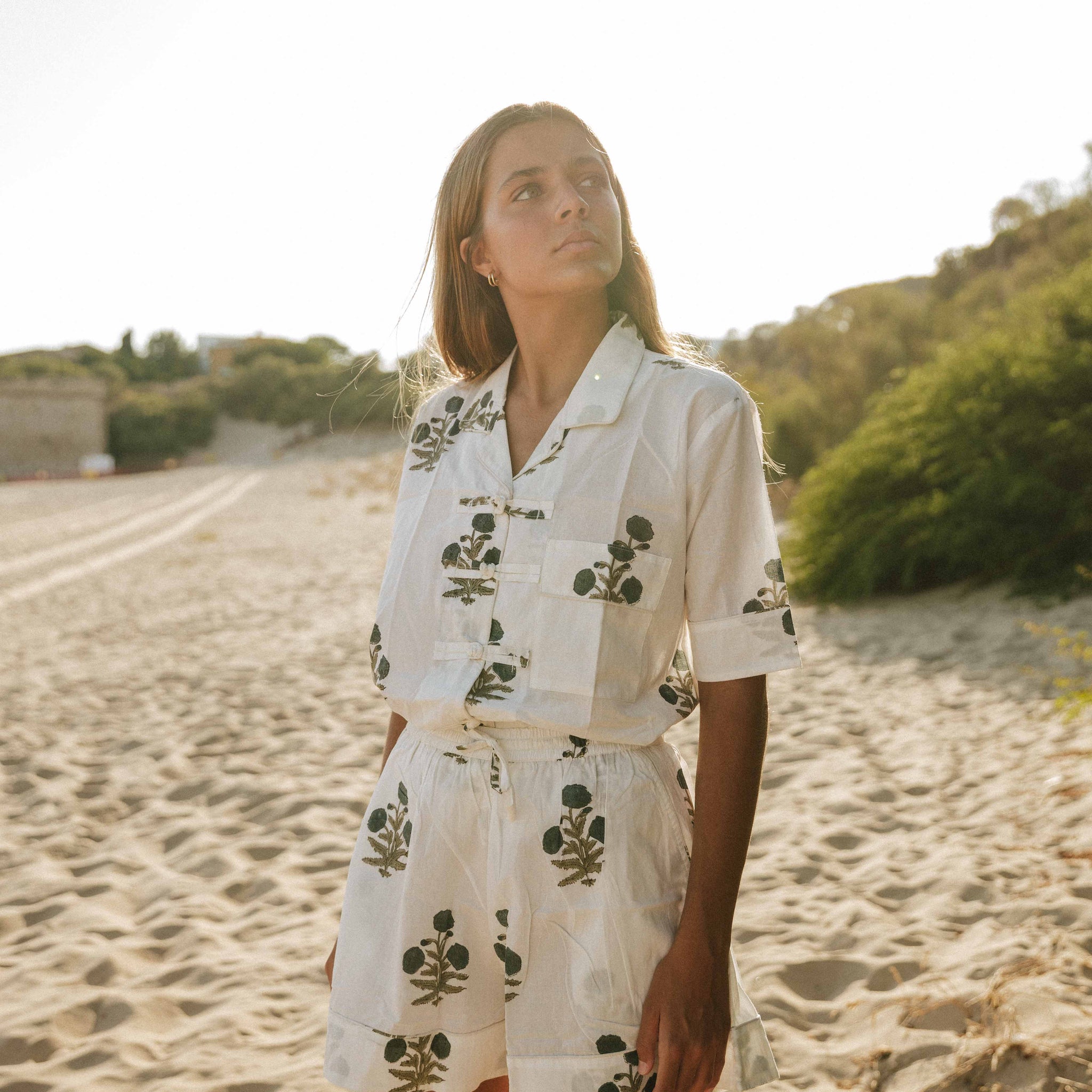 Pyjama à manches courtes