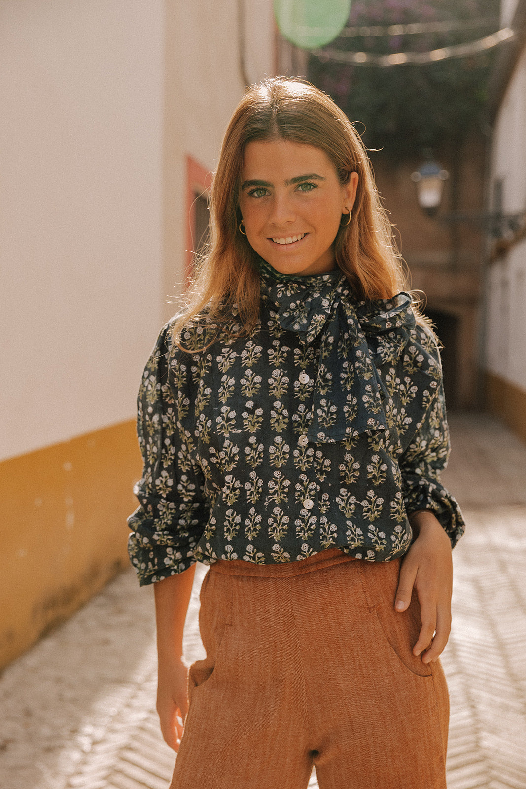 CAMISA LAZO AZUL MARINO