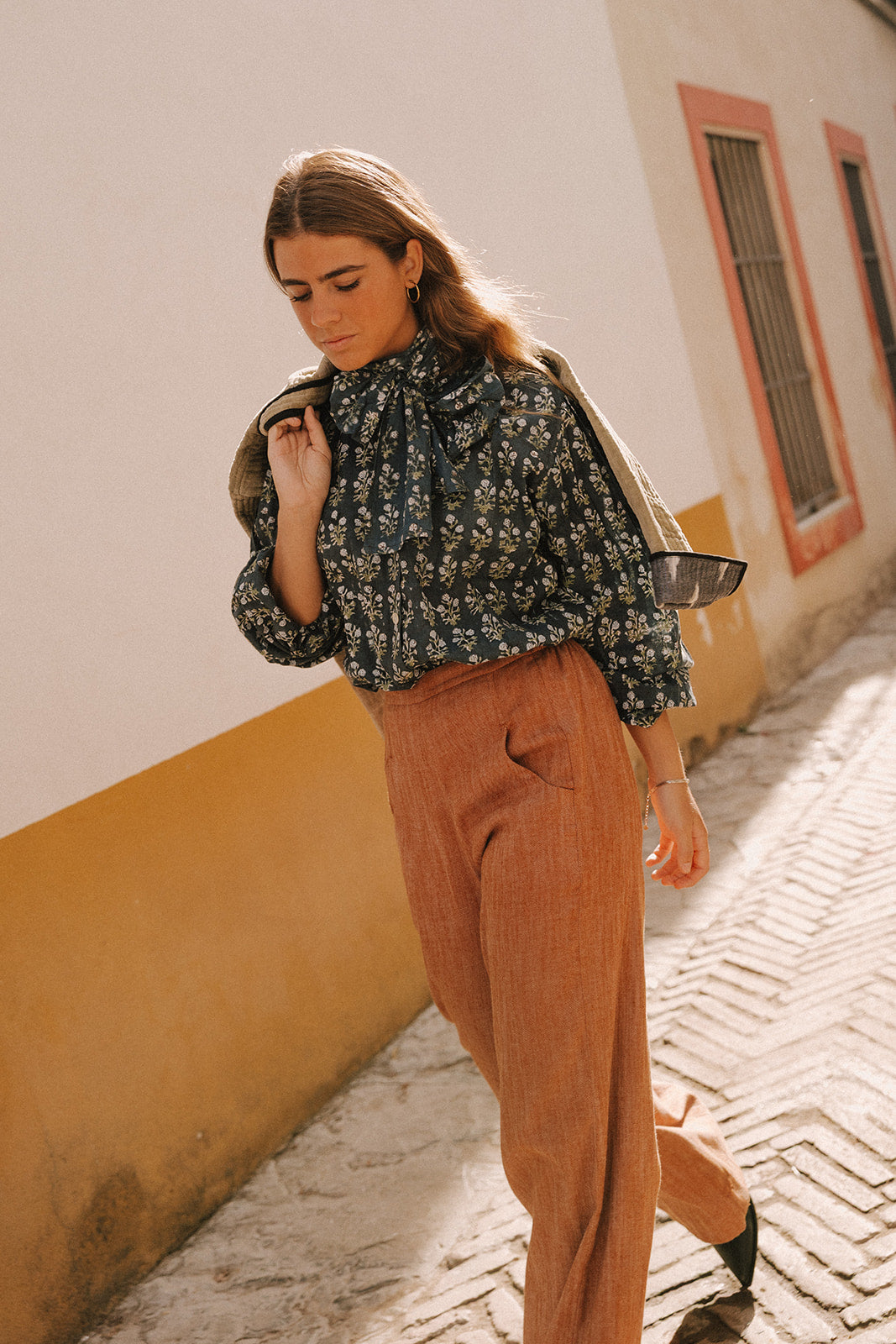 CAMISA LAZO AZUL MARINA