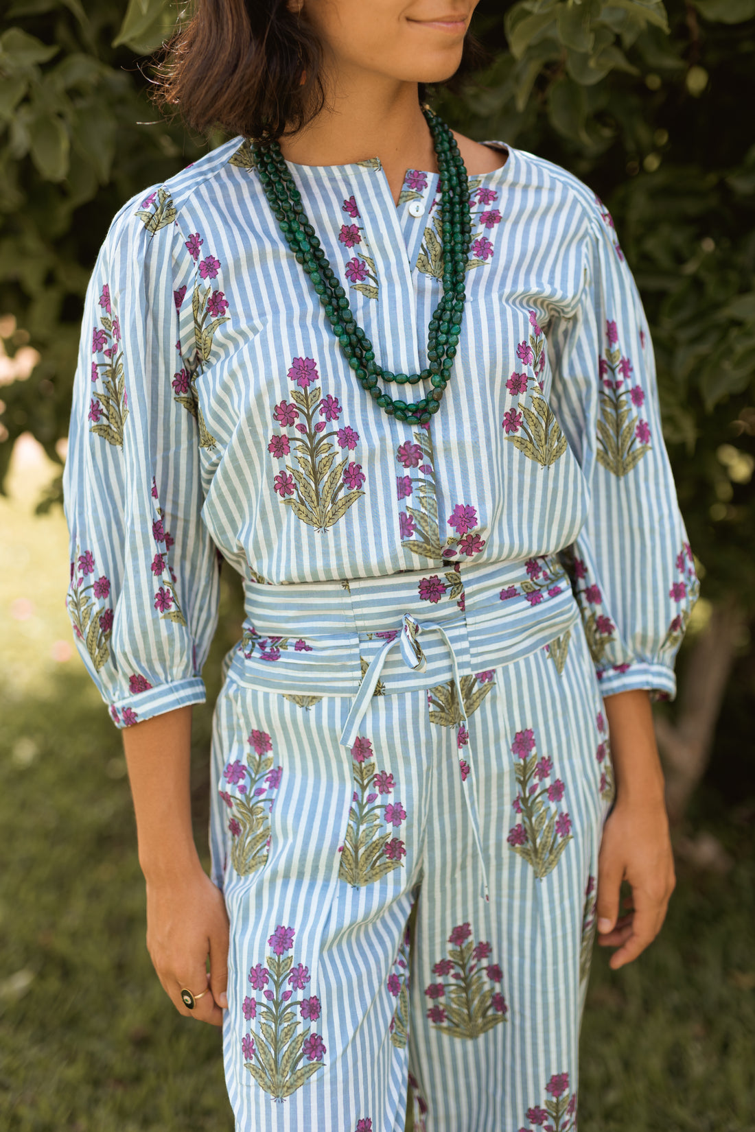 CHEMISE PÉTROLE
