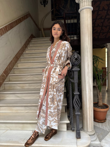 KIMONO ALGODÓN BLANCO